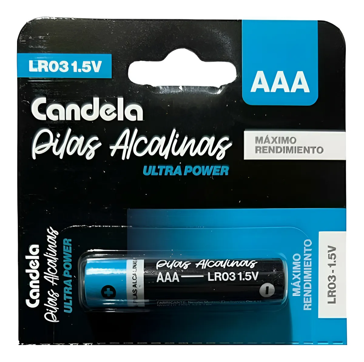 Pila Alcalina "AAA" - Candela