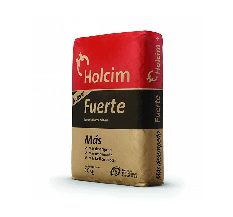 Bolsa de cemento Holcim x 25KG (Llevando 80 o más)